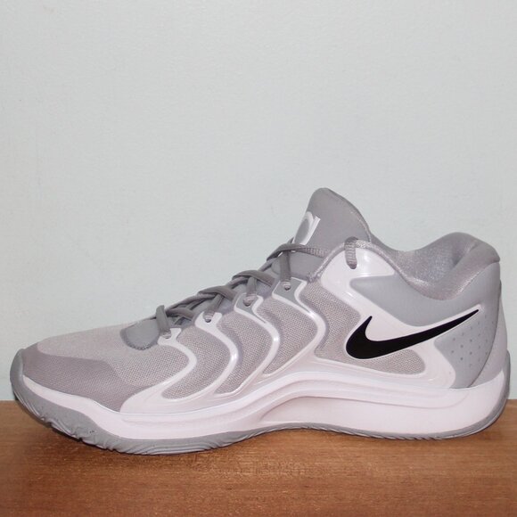 Nike KD 17 TB Basketball Shoes Mens 7.5 11 Wolf Grey White main image 4